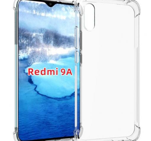 Удароустойчив силиконов калъф / гръб / TPU за Xiaomi Redmi 9A - прозрачен
