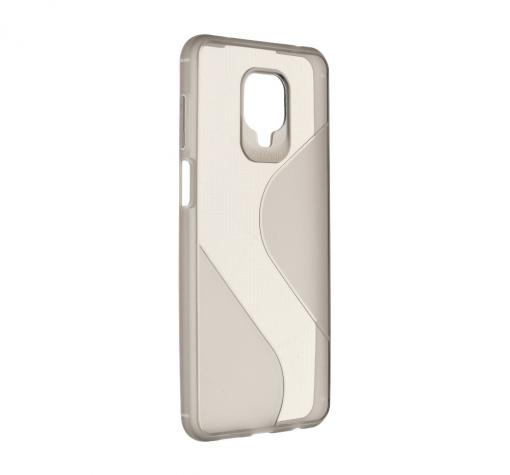 Силиконов калъф / гръб / TPU S-Case за Xiaomi Redmi Note 9S - сив