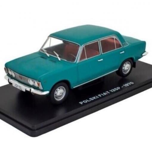 Метална кола POLSKI FIAT 125P 1970 Hachette - 1:24