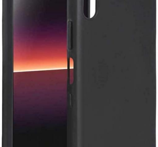 Силиконов калъф / гръб / TPU за Sony Xperia L4 - черен / мат