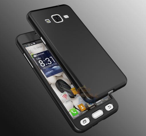 Твърд гръб Magic Skin 360° FULL за Samsung J3 / J3 2016 J320 - черен
