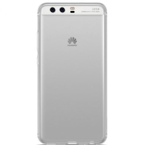 Оригинален гръб за Huawei P10 - прозрачен / сив