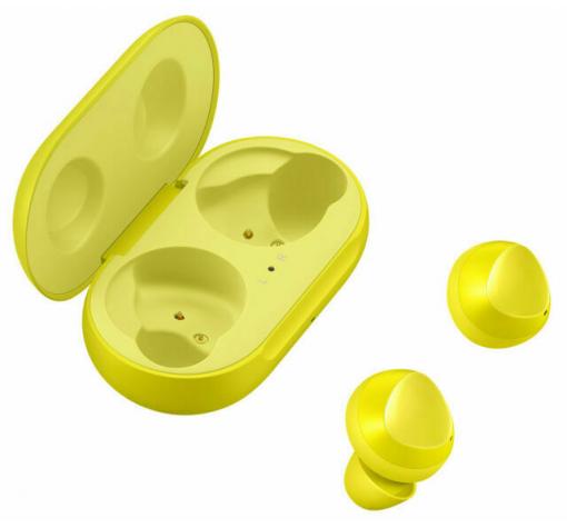 Оригинални безжични Bluetooth слушалки Samsung Buds / handsfree / - лайм