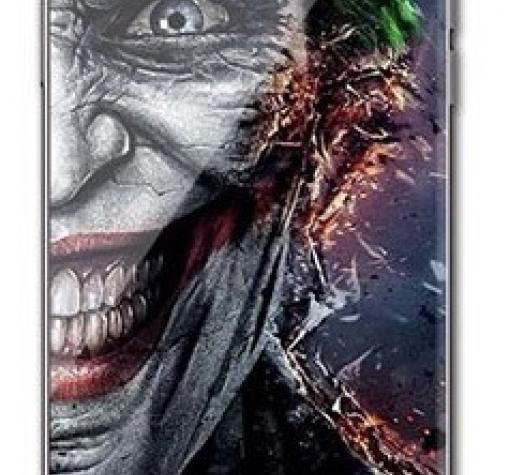 Луксозен стъклен твърд гръб за Samsung S10 Plus - Joker face