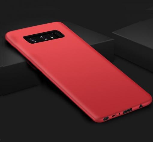 Силиконов калъф / гръб / TPU Magnet Case за Samsung S10 Plus - червен / мат