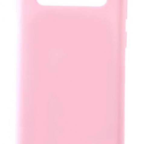 Луксозен силиконов калъф / гръб / TPU Mercury GOOSPERY Jelly Case за Samsung S10 - светло розов
