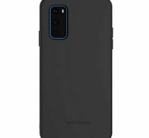 Силиконов калъф / гръб / TPU MOLAN CANO Jelly Case за Samsung S20 Plus - черен / мат