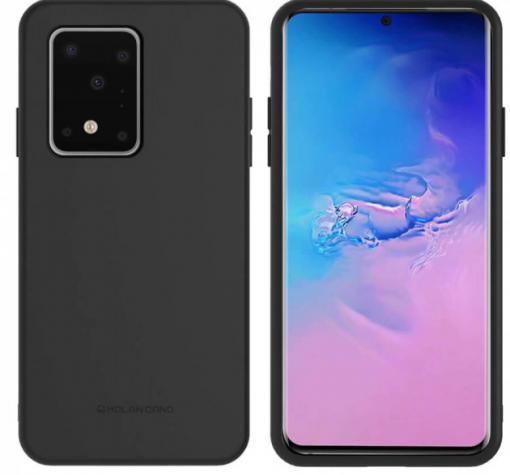 Силиконов калъф / гръб / TPU MOLAN CANO Jelly Case за Samsung S20 Ultra - черен / мат