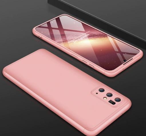 Твърд гръб Magic Skin 360° FULL за Samsung S20 Plus - Rose Gold