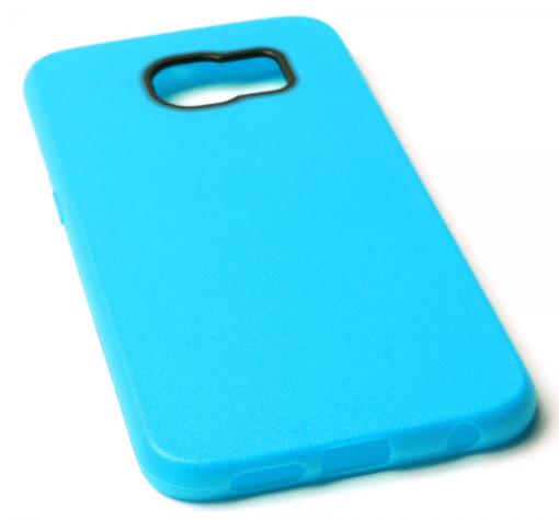 Силиконов калъф / гръб / TPU Platina за Samsung S6 Edge G925 - син
