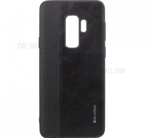Луксозен кожен гръб G-Case Earl Series за Samsung S9 G960 - черен