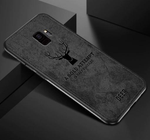 Луксозен гръб Deer за Samsung S9 G960 - черен