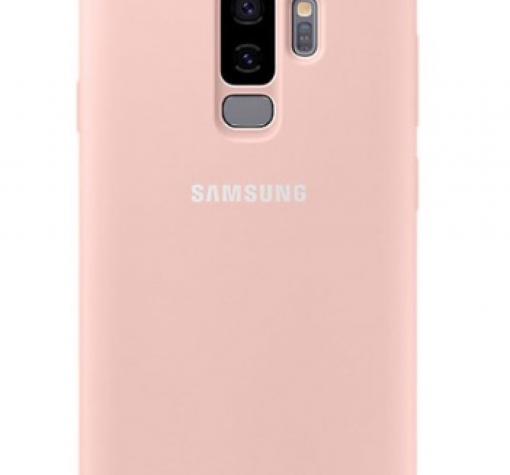 Оригинален гръб Silicone Cover за Samsung S9 Plus G965 - розов