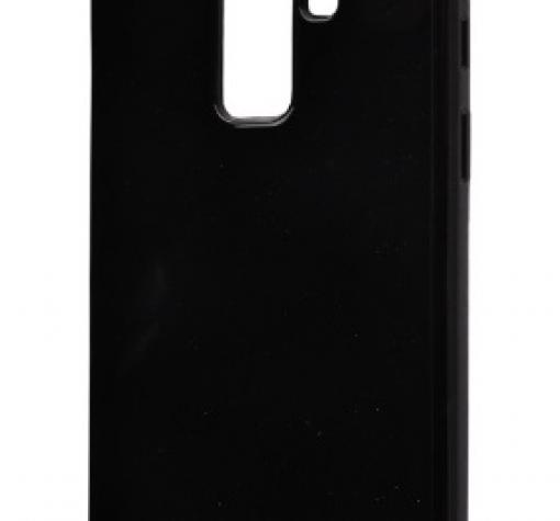 Силиконов калъф / гръб / TPU MOLAN CANO Jelly Case за Samsung S9 Plus G965 - черен / брокат