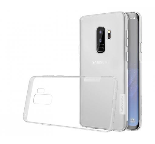 Луксозен силиконов калъф / гръб / TPU Nillkin Nature за Samsung S9 Plus G965 - прозрачен