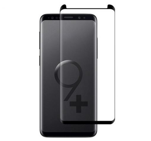Оригинален 3D full cover Tempered glass screen protector ROAR Full Glue Samsung S9 Plus G965 / Оригинален извит стъклен скрийн протектор ROAR Full Glue Samsung S9 Plus G965 - черен