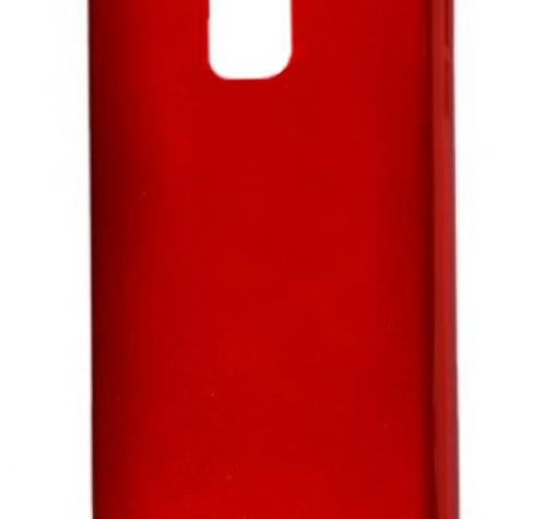 Силиконов калъф / гръб / TPU MOLAN CANO Jelly Case за Samsung S9 G960 - червен / брокат