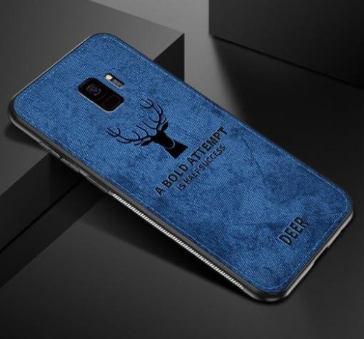 Луксозен гръб Deer за Samsung S9 G960 - син