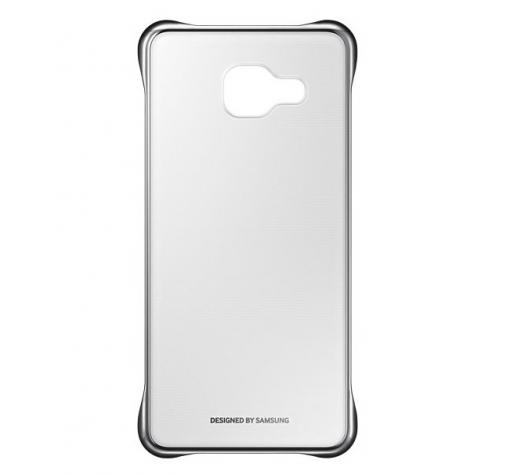 Оригинален твърд гръб Clear Cover EF-QA310C за Samsung A3 2016 A310 - прозрачен със сребрист кант