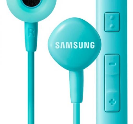Оригинални стерео слушалки / Stereo Headset / Integrated Microphone HS330 за Samsung - син / 3.5 mm