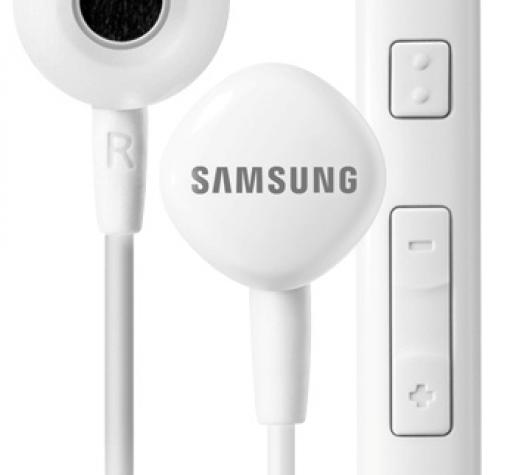 Оригинални стерео слушалки / Stereo Headset / Integrated Microphone HS330 за Samsung - бял / 3.5 mm