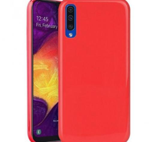Силиконов калъф / гръб / TPU NORDIC Jelly Case за Huawei P30 Lite - червен
