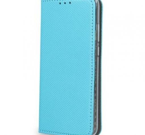 Кожен калъф Magnet Case със стойка за Xiaomi Mi 11 Ultra – светло син