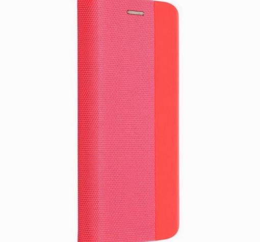 Кожен калъф Sensitive Book със стойка за Apple iPhone 11 Pro Max 6.5'' - червен