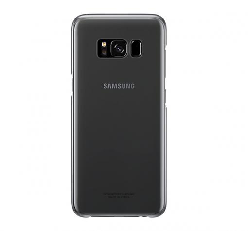Оригинален гръб Clear Cover EF-QG950CBEGWW за Samsung S8 G950 - прозрачен / сив