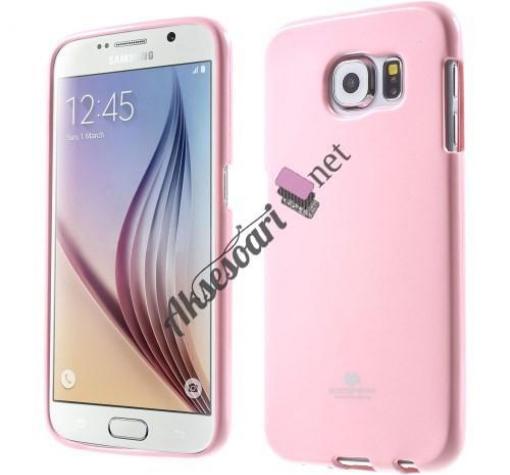 Силиконов калъф / гръб / TPU за Samsung S7 G930 / Samsung S7 - розов / гланц