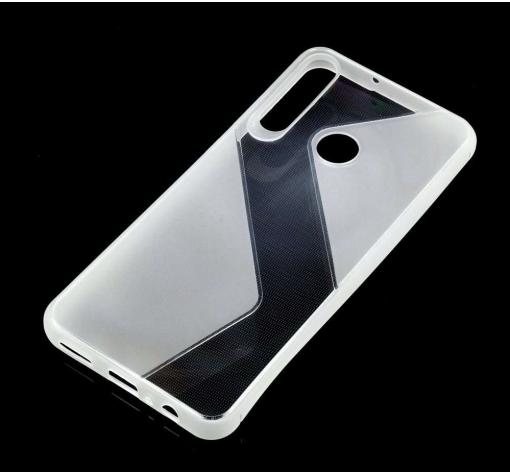 Силиконов калъф / гръб / TPU S-Case за Huawei Y6p - прозрачен