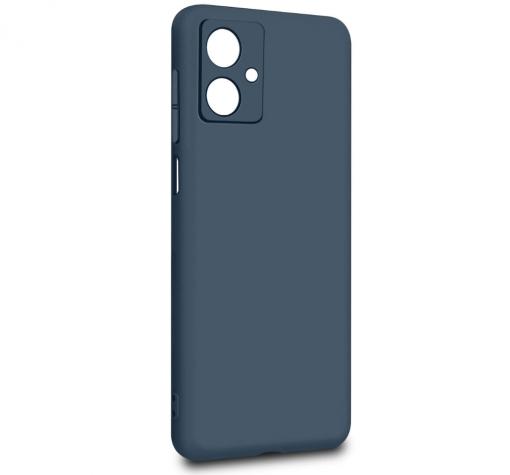 Силиконов калъф / гръб / TPU кейс за Samsung A05 - тъмносин кейс със защита за камерата
