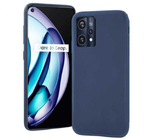 Силиконов калъф / гръб / TPU кейс за Realme C33 - тъмносин