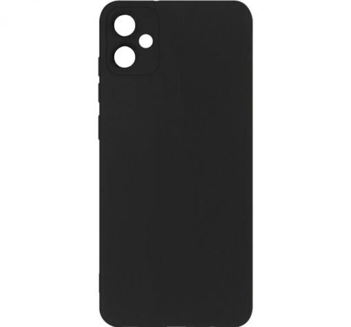 Силиконов калъф / гръб / TPU кейс за Samsung A05 - черен кейс със защита за камерата