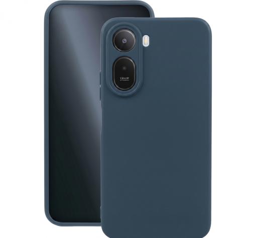 Силиконов калъф / гръб / за Xiaomi Redmi A7 Pro - тъмносин кейс със защита на камерата
