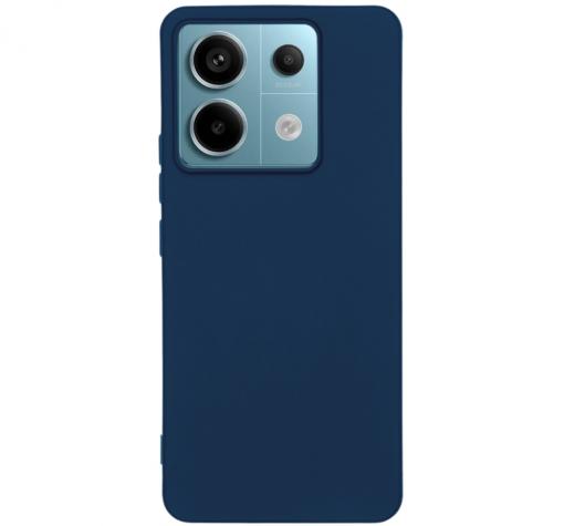Силиконов калъф / гръб / TPU кейс за Xiaomi Redmi Note 13 Pro 5G - тъмносин