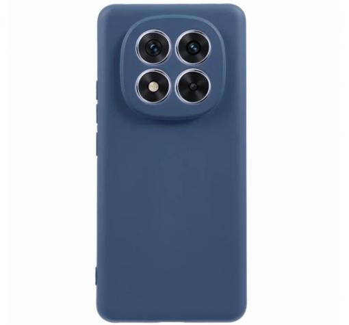 Силиконов калъф / кейс за Xiaomi Redmi Note 15 Pro Plus 5G - тъмносин гръб със защита за камерата