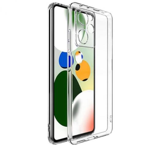 Луксозен силиконов калъф / гръб / TPU кейс за Xiaomi Redmi Note 12 4G - прозрачен кейс със защита за камерата