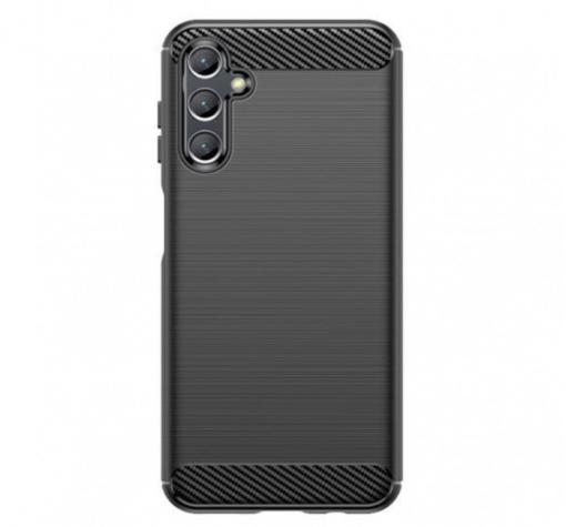 Силиконов калъф / гръб / кейс за Samsung A05s - черен / carbon