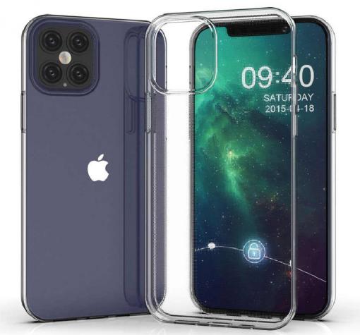 Луксозен силиконов калъф / гръб / TPU за Apple iPhone 12 Pro Max 6.7" - прозрачен