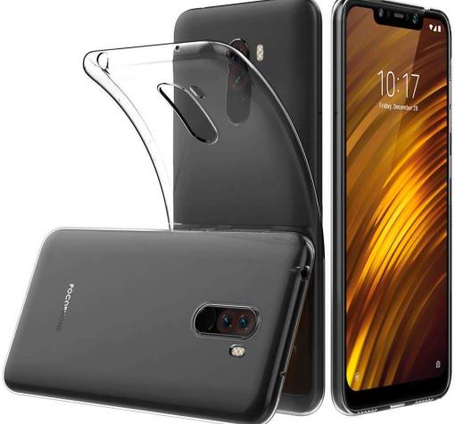 Ултра тънък силиконов калъф / гръб / TPU Ultra Thin за Xiaomi Pocophone F1 - прозрачен