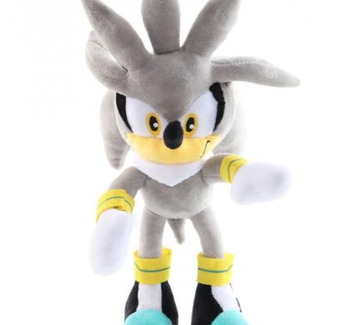 Плюшена фигурка Соник / SONIC 30cm - сив