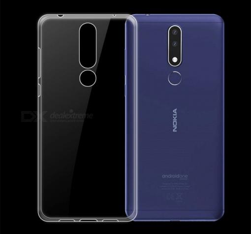 Силиконов калъф / гръб / TPU Case за Nokia 3.1 Plus - прозрачен