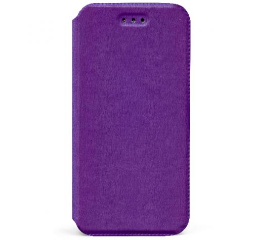 Кожен калъф Flip тефтер Flexi със стойка за Samsung S20 FE - лилав