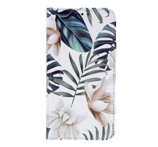 Кожен калъф Flip тефтер със стойка Trendy Book за Huawei Y5p - Orchid