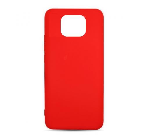 Луксозен силиконов калъф / гръб / Nano TPU за Xiaomi Poco X3 - червен