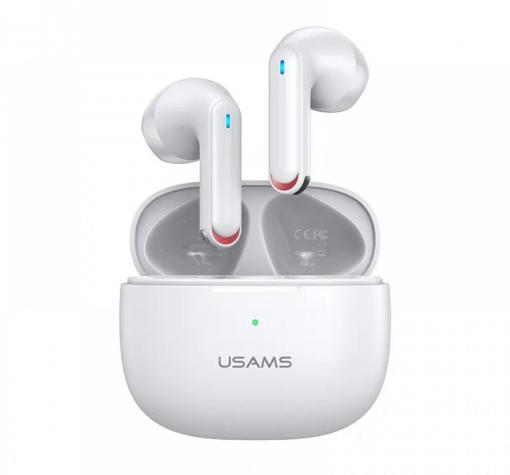 Слушалки Bluetooth безжични USAMS NX10 - бели