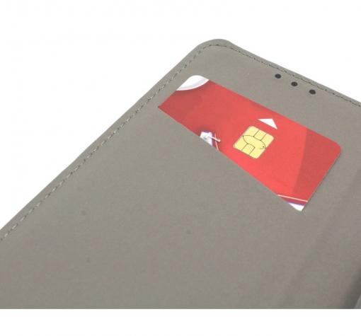 Кожен калъф Flip тефтер Magnet Book със стойка за Honor 600 Pro - златист — снимка 3