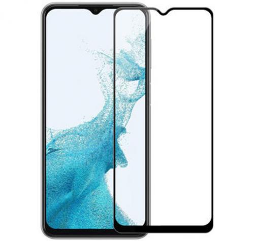 5D full cover Tempered glass Full Glue screen protector Nokia G11 / G21 / Извит стъклен скрийн протектор с лепило от вътрешната страна за Nokia G11 / G21 - черен