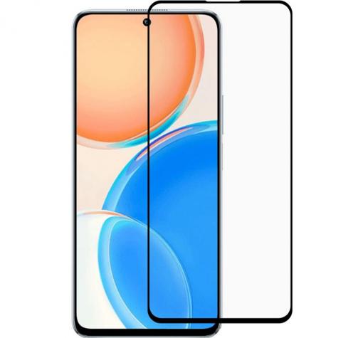 5D full cover Tempered glass Full Glue screen protector Poco M4 Pro 5G / Извит стъклен скрийн протектор с лепило от вътрешната страна за Poco M4 Pro 5G - черен